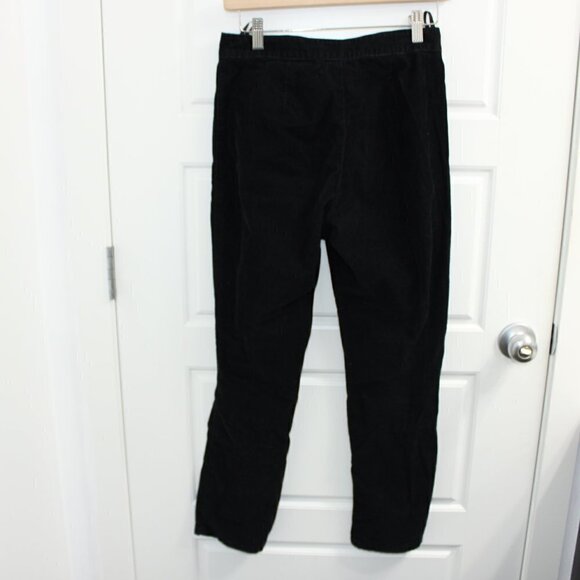 3/$30 Aritzia Sunday Best Size 4 High Rise Straight Corduroy Black - Picture 4 of 6